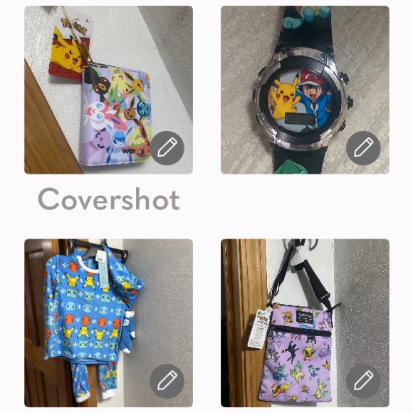 Loungefly Pokémon crossbody bag+2 image Wallet+Pokémon Accutime⌚️9”+NWT PJs/🧦sz8 - Picture 1 of 17